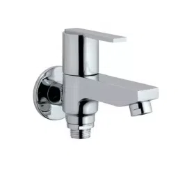 Jaquar Fonte Series Brass Two Way Bib Cock with Wall Flange FON-SSF-40041 image 1