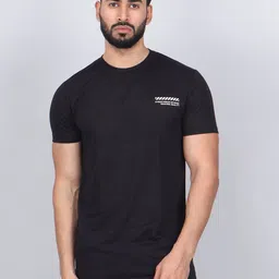 WILD ELEPHANT Pack Of 2 Typography Printed Round Neck Cotton T-shirt image 5