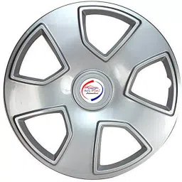 Auto Pearl ScS06 R17 432 mm (17 Inch) Press Type Wheel Hubcap with Retention Ring Glossy Silver Wheel Cover for MAHINDRA XUV 500 (Set of 4)-picture-32