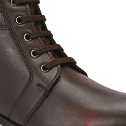 The Roadster Lifestyle Co Men Block Heeled Lace Up Boots image 5