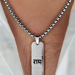 Utkarsh Geometric Pendants with Chains image 2