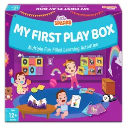 Smartivity Montessori Based My First Play Box for Toddlers 5-in-1 Preschool Activity Learning Kit-image-55