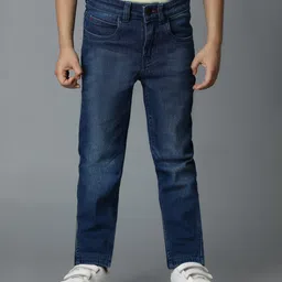 Tales & Stories Denim Mild Washed Jeans - Dark Blue-picture-31