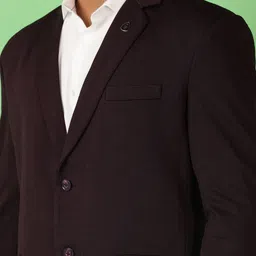 V-Mart Self-Design Single-Breasted Blazers image 2