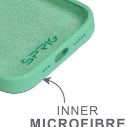 SPRIG Solid Printed iPhone 14 Pro Max Back Case Mobile Accessories image 3