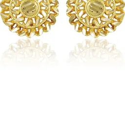 VIVASTRI Floral Studs Earrings image 2