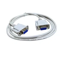 SETMI INDIA Computer Interface Cable 9-Pin Female to Female 1 m, White-picture-18