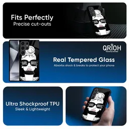 QRIOH Quirky Printed Samsung Galaxy A56 5G Back Case Mobile Accessories image 2