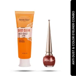 Seven Seas Set Of 2 Anti Dust Exfoliating Gel 45 g With Waterproof Liquid Eyeliner 5 ml-picture-55