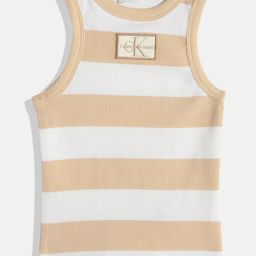 Calvin Klein Striped Pure Cotton Tank Top-picture-24