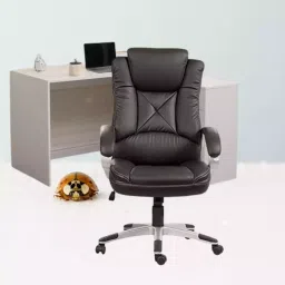 ib basics Ergonomica High Back Leatherette Ergonomic Office Executive Chair Black, Ergo036 image 4