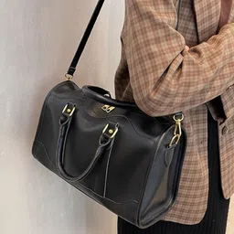 CORSICA Black Polyester Casual Handheld Bag-image-61