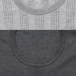 mack jonney VIMAL JONNEY Unisex Kids Pack of 2 Striped Thermal Set image 5