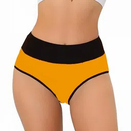 ORLIZEA Pack of 2 Women Mid-Rise Cotton Blend Hipster Briefs-image-54