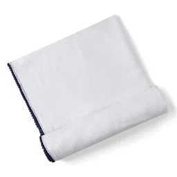 Malabar Baby Bamboo Pom Pom Swaddle - Navy & White-picture-26