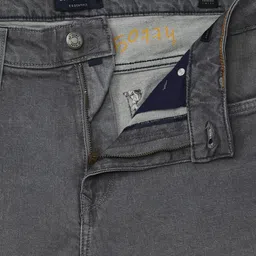 Louis Philippe Jeans Men Slim Fit Low-Rise Heavy Fade Jeans image 4