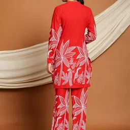 Anushil Printed Tunic With Palazzo Co-Ords image 4