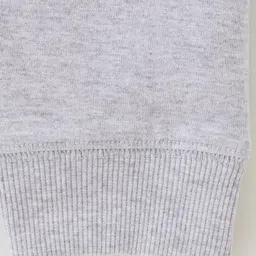 Doreme Full Length Lounge Pants Text Print - Grey image 4