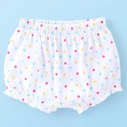 Babyhug 100% Cotton Floral Printed BloomerPack of 3 - Multicolor image 4