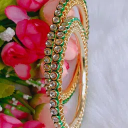 DENICRAAS Women Alloy Bangles image 1