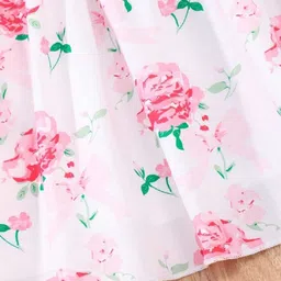 YK Floral Print Fit & Flare Dress image 3