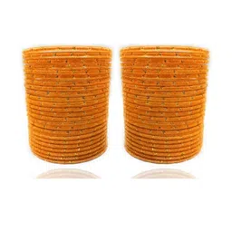 PRIYA KANGAN Velvet & Glass Bangles-picture-22
