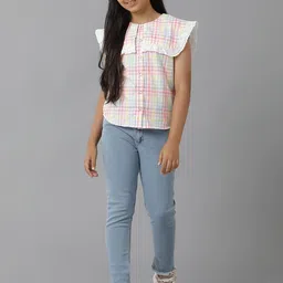 UNDER FOURTEEN ONLY Girls Regular Fit Mid-Rise Jeans image 3