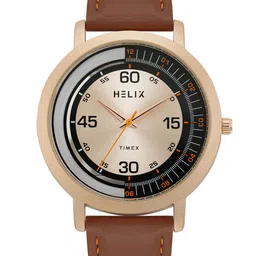 Helix Men Dial & Leather Straps Analogue Watch TW063HG00T-picture-41