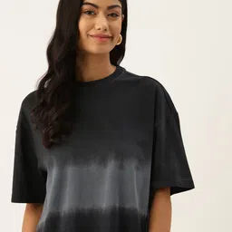 DressBerry Dyed Pure Cotton T-shirt-image-21