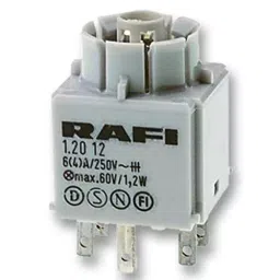 RAFI CONTACT BLOCK, STANDARD, 2NO, 1.20.122.002/0000-picture-28