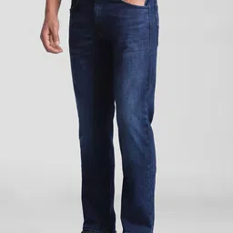 Mufti Men Straight Fit Heavy Fade Stretchable Jeans image 5