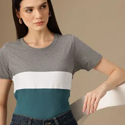 Chemistry Colourblocked T-shirt-picture-14