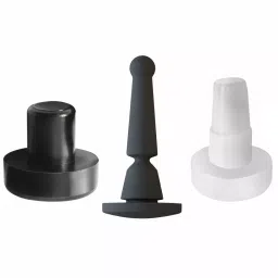 ESSENTRA COMPONENTS Split Stem Bumper Silicone Rubber 5 - 5.4 mm Mounting Hole Size, BAB-2-picture-20