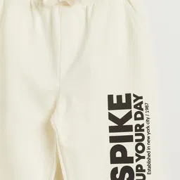 Juniors by Babyshop Boys Cotton Typography Printed Mid-Rise Regular Fit Joggers image 4