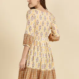 MADHURAM Viscose Rayon Round Neck Printed Tunic image 5