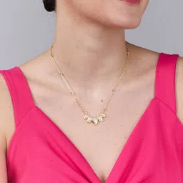 AIKA BY MINUTIAE Brass 18K Gold-Plated Necklace image 4