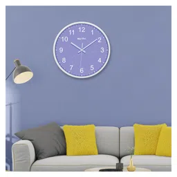 Olive Tree Plastic Wall Clock 12" Analog Decorative Latest Modern Wall Clock for Home, Bedroom, Office-picture-33