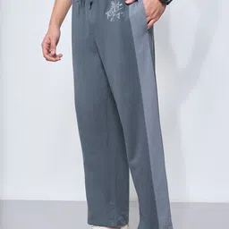 SF JEANS by Pantaloons Men Pure Cotton Mid-Rise Relaxed Fit Track Pants image 5