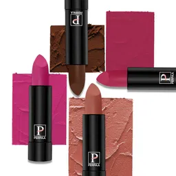 PERPAA Set Of 4 Creamy Matte Long Lasting Lipsticks 3.5g Each - 62+67+71+92 image 2