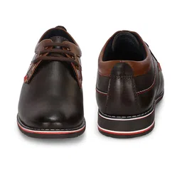 YOU LIKE Men Colourblocked Derbys image 5