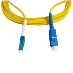Mak World SC to LC Optical Fiber Patch Cord 9/125 Single-Mode Simplex 5 m Yellow image 4