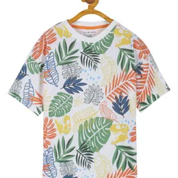 PLUM TREE Boys 2 Printed Tropical T-shirt image 5
