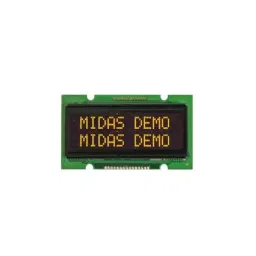 Midas Passive Matrix OLED Display Yellow COB Parallel Interface, MCOB21205AV-EYP-picture-22