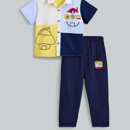 hopscotch 2-Pc Cut & Sew Cotton Denim Pant Set-picture-20