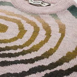 Roadster Abstract Printed Acrylic Pullover image 5