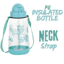 Reliance PLAST Kids Plastic Water Bottle with Straw, Sipper Bottle, Leak Proof, BPA Free, Food Grade, School & Picnic Bottle - Blue (800ml)-image-86