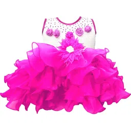 kids fashion hub Floral A-Line Dress-image-99