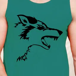 BAESD Pack of 2 Printed Round Neck Gym Vest image 5