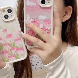 CASE CREATION Floral Printed iPhone 13 Back Case Mobile Accessories image 3