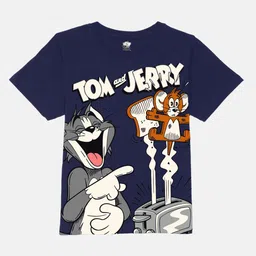 YK Warner Bros Boys Printed Applique T-shirt-picture-20